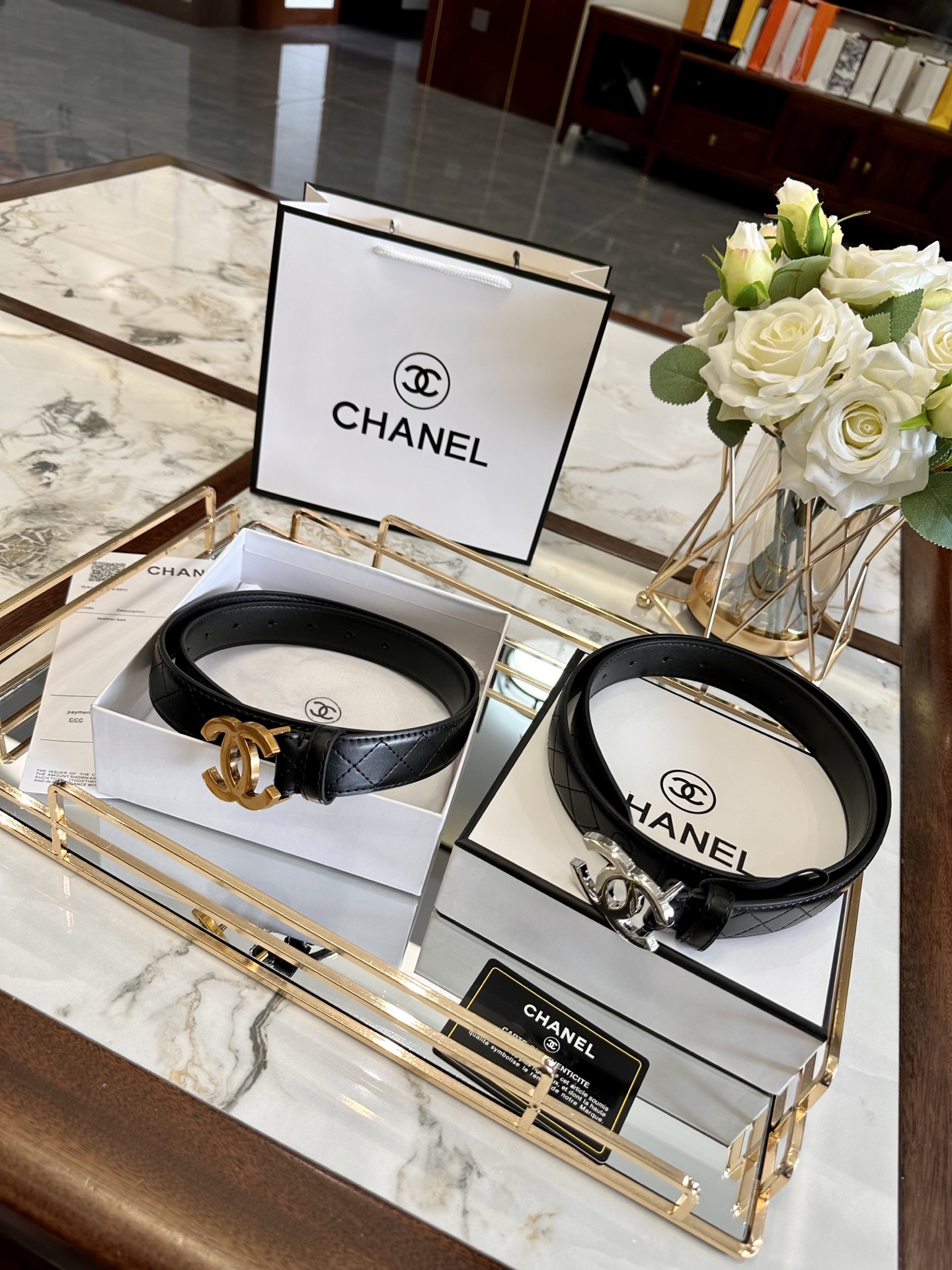 CHANEL belt model 33